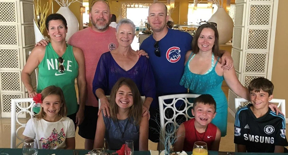 Martha S and her family