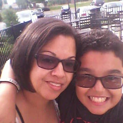 Claudia Ramos and son Jesse